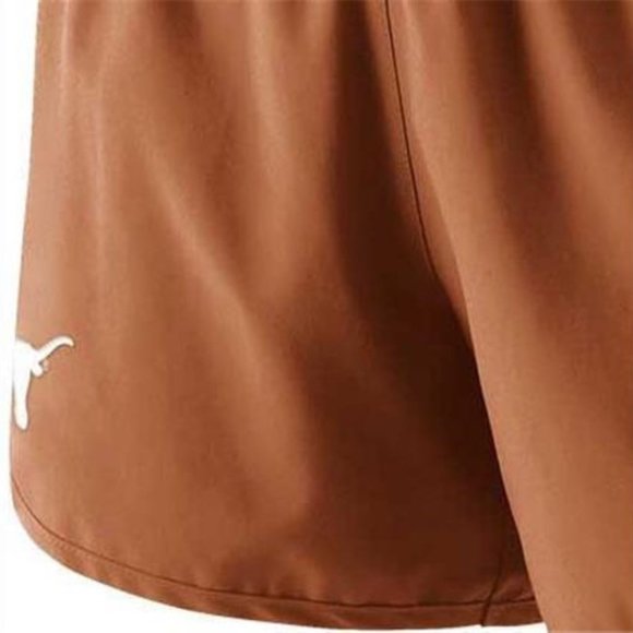Nike Women's Texas Longhorns Dri-Fit 10K Shorts Burnt Orange Small X-Small - Picture 3 of 4